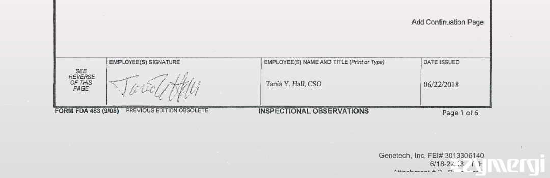 Tania Y. Hall FDA Investigator