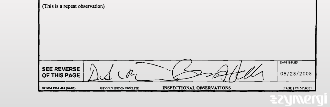 David L. Miser FDA Investigator Brent T. Hall FDA Investigator 