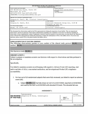 FDAzilla FDA 483 Gregory A. Guell, M.D, Miami | October 2022