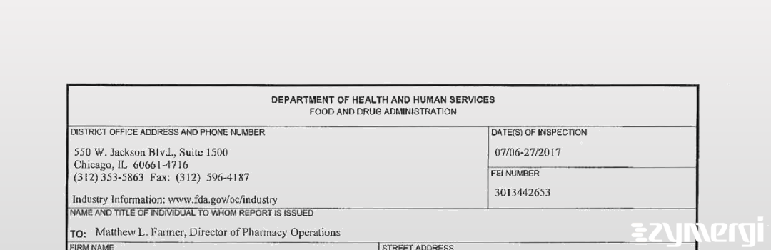 FDANews 483 Heartland Home Infusions, Inc. dba HHI Infusion Services Jul 27 2017 top