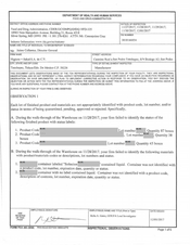 FDAzilla FDA 483 Higiene + Salud, . de C.V, Toluca | December 2017