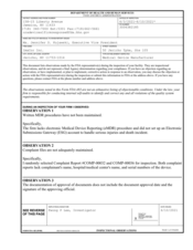 FDAzilla FDA 483 ImaCor, Jericho | June 2021