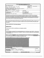 FDAzilla FDA 483 International Medical Development, Huntsville | 2015
