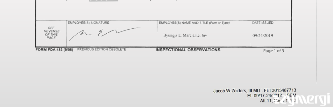 Byungja E. Marciante FDA Investigator 