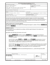 FDAzilla FDA 483 Jens Hillengass, M.D., Ph.D, Buffalo | February 2024