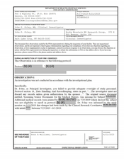 FDAzilla FDA 483 John F. Foley, MD, Salt Lake City | April 2023