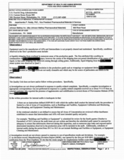 FDAzilla FDA 483 Johnson Matthey . (dba Johnson Matthey Pharm. | 2015