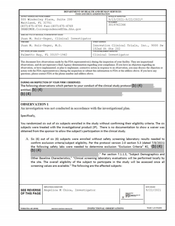 FDAzilla FDA 483 Juan M. Ruiz-Unger, M.D, Palmetto Bay | Sep 2021