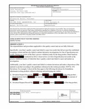 FDAzilla FDA 483 KDC/ONE SOCAL LABORATORIES, Walnut | September 2022