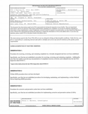 FDAzilla FDA 483 KORR Medical Technologies, Salt Lake City | May 2014