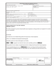 FDAzilla FDA 483 Kumho Dental Pharmaceutical, Geumceon | Sep 2018