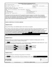 FDAzilla FDA 483 L. Perrigo, Holland | August 2005