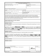 FDAzilla FDA 483 Laboratorios Sophia, . De C.V, Zapopan | Dec 2018