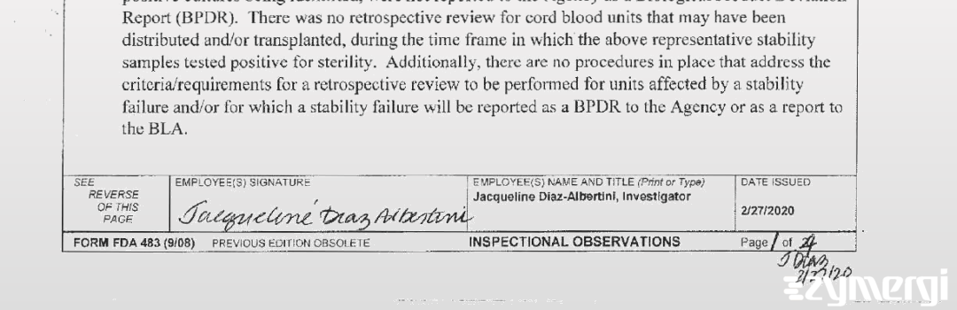 Jacqueline M. Diaz Albert FDA Investigator Diaz Albert, Jacqueline M FDA Investigator 