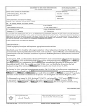 FDAzilla FDA 483 Lonza Biologics Tuas Pte, Singapore | September 2019