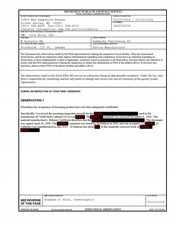 FDAzilla FDA 483 M Dialysis AB, Stockholm | March 2014