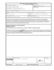 FDAzilla FDA 483 May T. Cho, M.D, Orange | April 2021