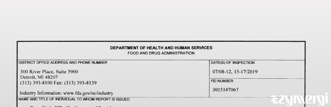 FDANews 483 Medscript Compounding Pharmacy Jul 17 2019 top