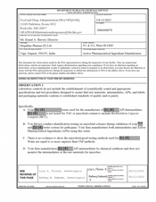 FDAzilla FDA 483 Megafine Pharma (P, Vapi | May 2023