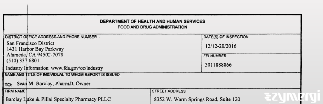 FDANews 483 Meta Pharmacy Services Dec 20 2016 top