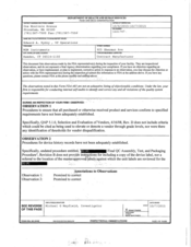 FDAzilla FDA 483 MGM Instruments, Hamden | October 2015