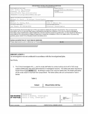 FDAzilla FDA 483 Michael L. Levin, M.D, Las Vegas | November 2020