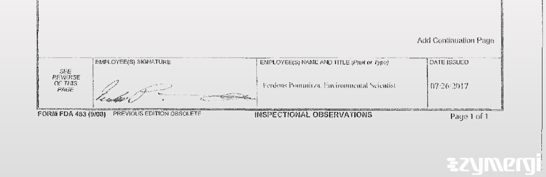 CNTRMMNTR MAGEET FDA Investigator 