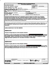 FDAzilla FDA 483 Molteno Ophthalmic, Dunedin | October 2014