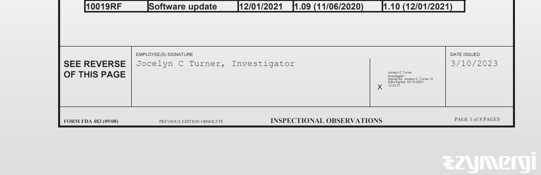 Jocelyn C. Turner FDA Investigator