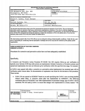 FDAzilla FDA 483 Nortech Systems, Milaca | April 2018