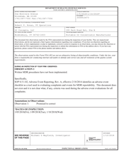 FDAzilla FDA 483 O2 Concepts, Middlebury | January 2018