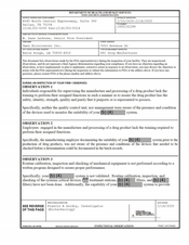 FDAzilla FDA 483 Owen Biosciences, Baton Rouge | February 2020