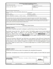 FDAzilla FDA 483 Oxalis Labs, Theda | August 2019