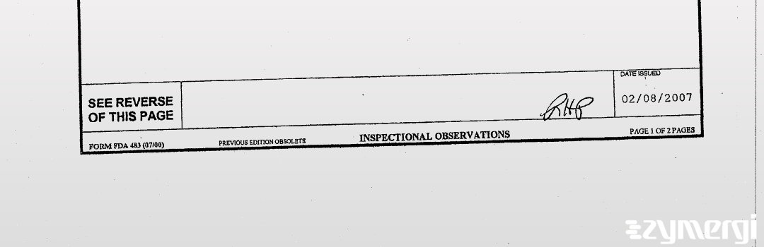 Richard H. Penta FDA Investigator 