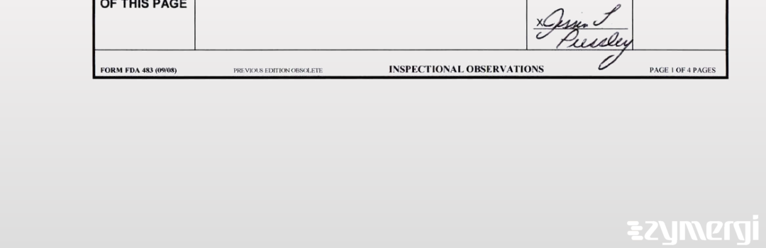 Jessica L. Pressley FDA Investigator