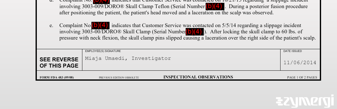 Miaja Umaedi FDA Investigator