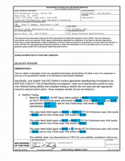 FDAzilla FDA 483 Product Quest Manufacturing, Holly Hill | Feb 2015