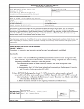 FDAzilla FDA 483 Radialogica, Saint Louis | March 2024