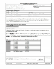 FDAzilla FDA 483 Randy J. Epstein, M.D, Highland Park | October 2022