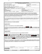 FDAzilla FDA 483 Rehabtronics, Edmonton | February 2015