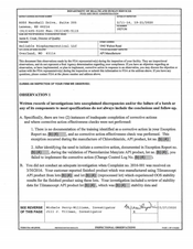 FDAzilla FDA 483 Reliable BiopharmaceuticalLLC, Overland | Feb 2020