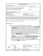 FDA 483 Rentschler Biopharma SE, Laupheim | March 2023