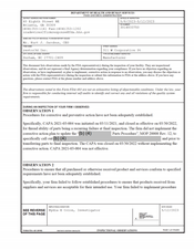 FDAzilla FDA 483 restor3d, Durham | May 2023