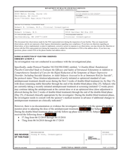 FDAzilla FDA 483 Robert Litman, M.D, Gaithersburg | February 2020