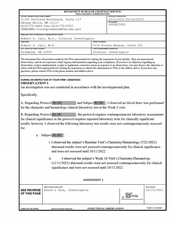 FDAzilla FDA 483 Robert S. Call, M.D, Richmond | October 2022