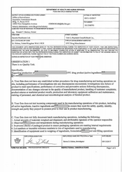 FDAzilla FDA 483 Sacutia Healthcare, St. Helens | September 2017