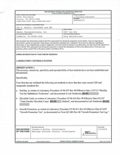 FDAzilla FDA 483 Samson Pharmaceuticals, Commerce | February 2018