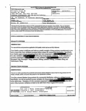 FDAzilla FDA 483 Sandoz, Wilson | June 2011