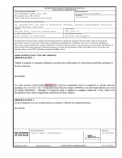 FDAzilla FDA 483 Sanjeev Puri, Clinical Investigator | Dec 2018