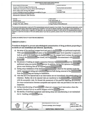 FDA 483 Sanofi S.r.l, Anagni | May 2023